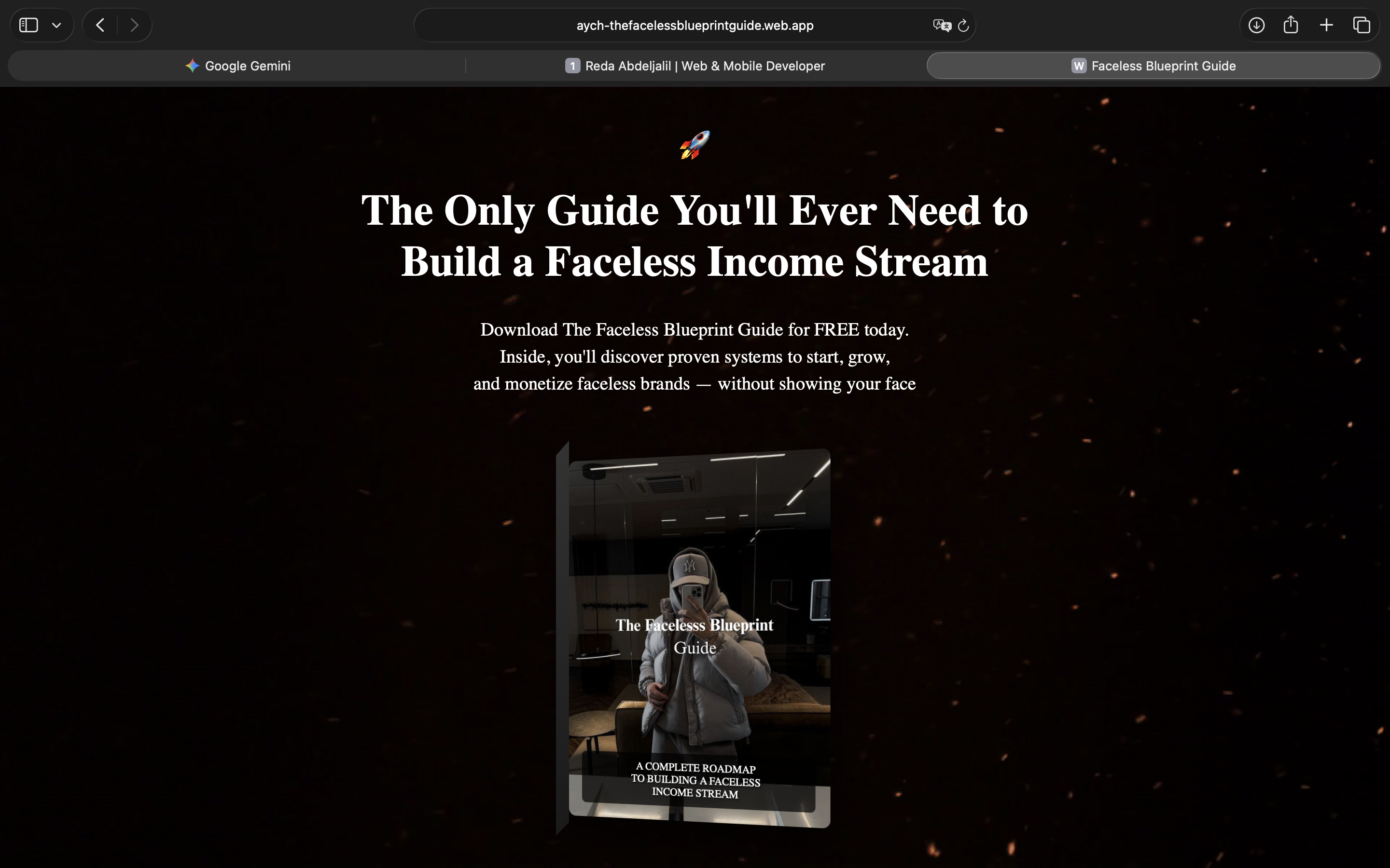 Website 1 Screenshot 1