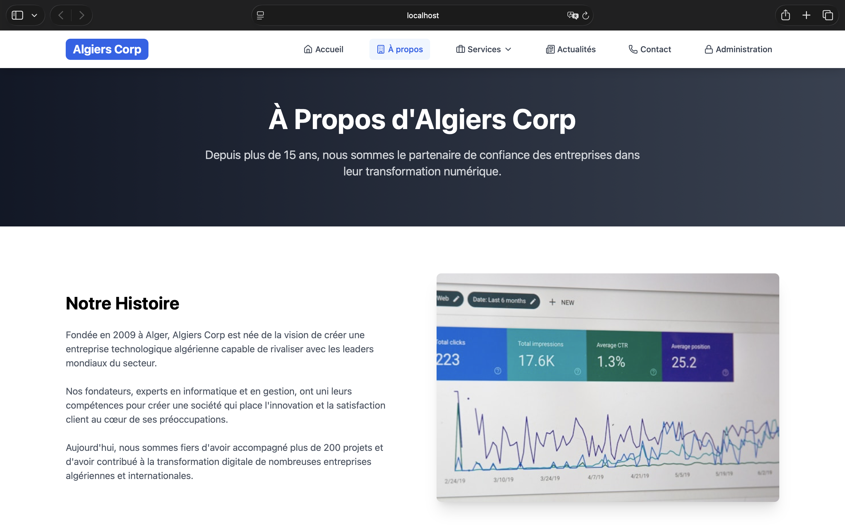 Website 2 Screenshot 2